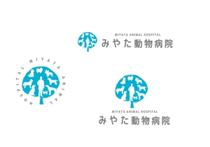 marukei (marukei)さんのみやた動物病院のロゴへの提案