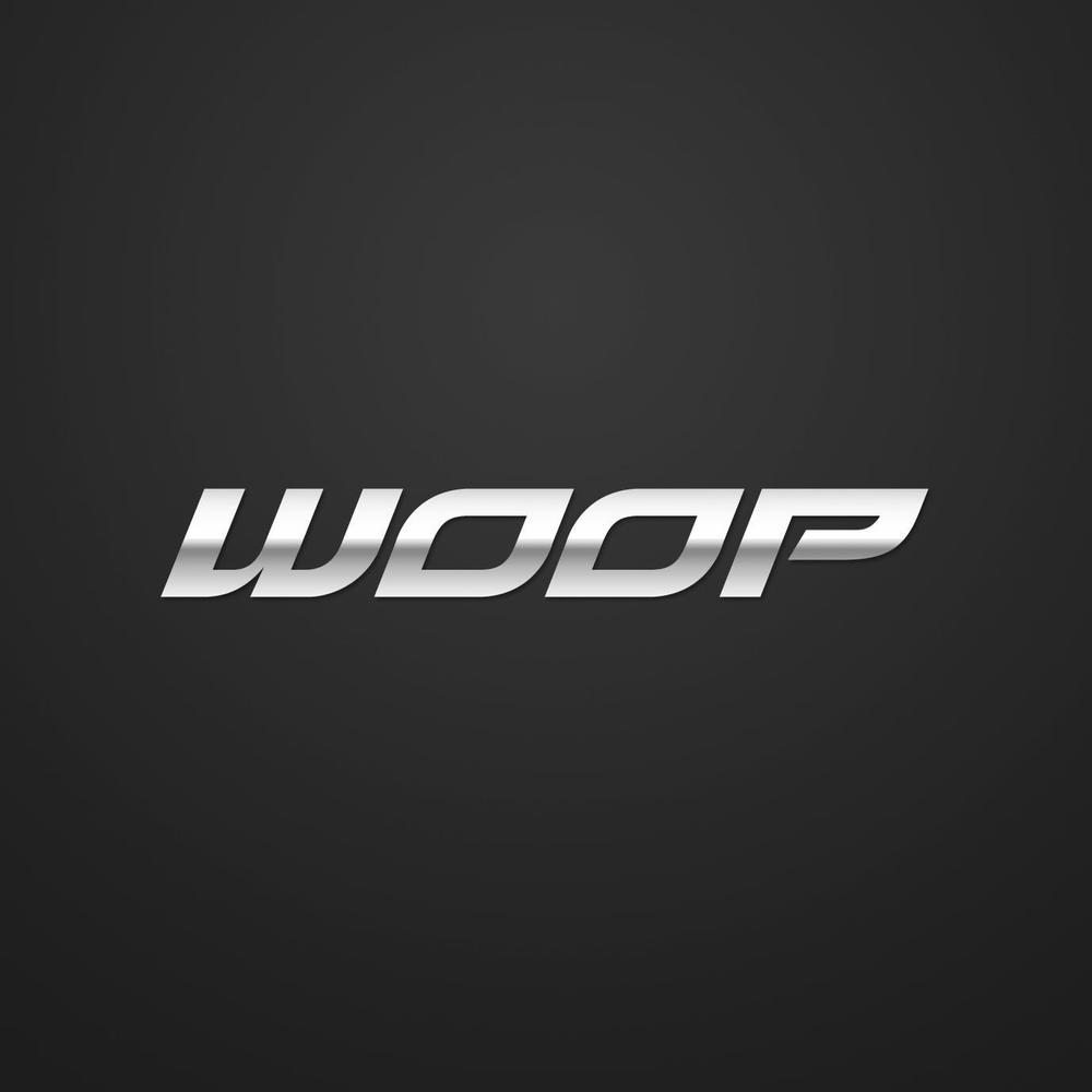 「WOOP」のロゴ作成