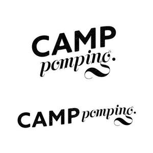 wawamae (wawamae)さんのキャンプサイト「CAMP pomping」のロゴへの提案