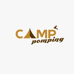 RGM.DESIGN (rgm_m)さんのキャンプサイト「CAMP pomping」のロゴへの提案