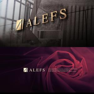 Riku5555 (RIKU5555)さんのレディースアパレル、コスメの販売会社「ALEFS」のロゴへの提案