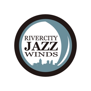 CHANA DESIGN (Chana)さんのWind Jazz Orchestra 「Rivercity Jazz Winds」 のロゴ制作への提案