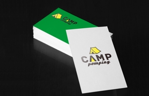 tog_design (tog_design)さんのキャンプサイト「CAMP pomping」のロゴへの提案