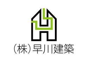 CSK.works ()さんの「(株）早川 建築　Ｈ」のロゴ作成への提案