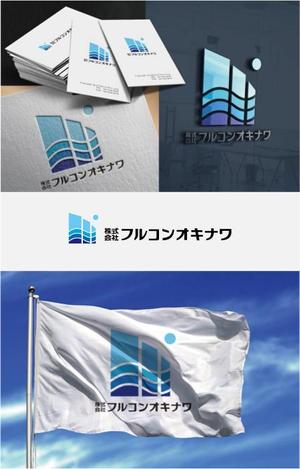 drkigawa (drkigawa)さんの不動産主体の新会社　株式会社フルコンオキナワ　のロゴへの提案