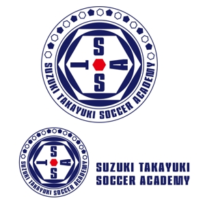 sanksh2 ()さんの元サッカー日本代表が運営するサッカースクールのブランドロゴへの提案
