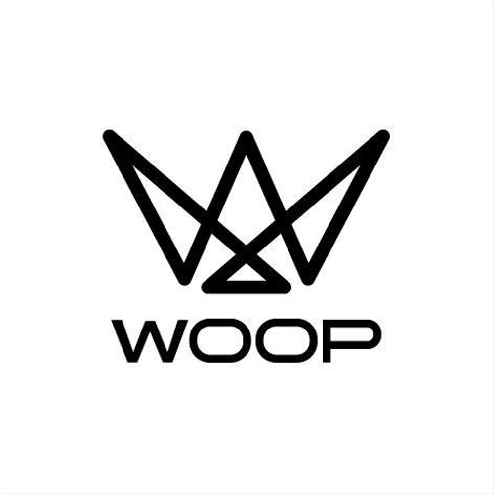 「WOOP」のロゴ作成