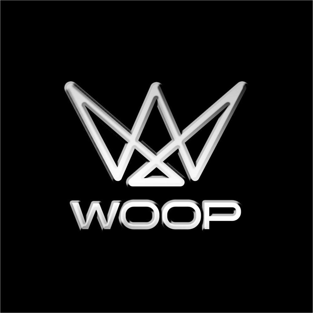 「WOOP」のロゴ作成