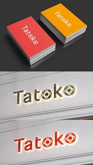 s m d s (smds)さんの「株式会社Tatoko」の会社ロゴへの提案