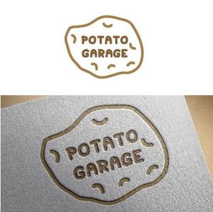 株式会社イーネットビズ (e-nets)さんのジャガイモ料理専門キッチンカー「POTATO GARAGE」のロゴへの提案