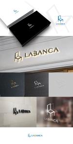 D-Design (dorisuke)さんの金融機関マッチングサービス「ラバンカ」のロゴへの提案