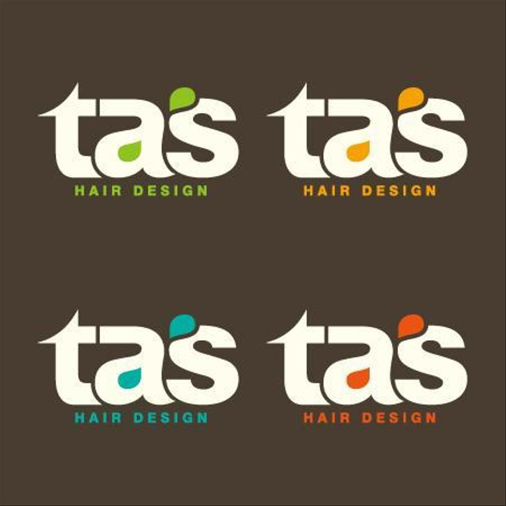 「ta's」のロゴ作成