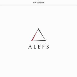 DeeDeeGraphics (DeeDeeGraphics)さんのレディースアパレル、コスメの販売会社「ALEFS」のロゴへの提案