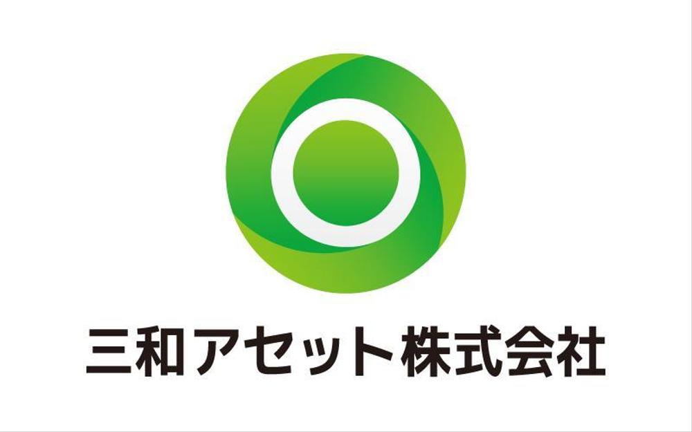 不動産などの資産管理業務を行う会社のロゴ制作