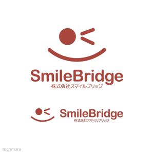 ロゴ研究所 (rogomaru)さんの「SmileBridge」のロゴ作成への提案