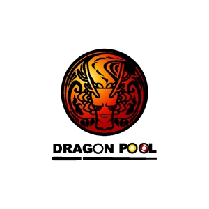 ETSUKO (EKdesign)さんの【DRAGON　POOL】ドラゴンプール　ロゴ作成への提案