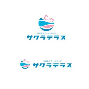  K-digitals (K-digitals)さんの沖縄県での分譲型リゾートコテージ「サクラテラス」のロゴへの提案