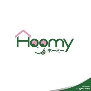 ロゴ研究所 (rogomaru)さんの不動産ポータルサイト運営会社「Hoomy」のロゴへの提案