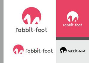 sametさんの生活雑貨　「rabbit-foot]のロゴへの提案