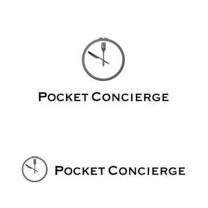 angie design (angie)さんの「Pocket Concierge」のロゴ作成への提案