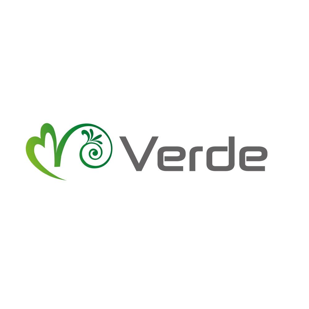 「Verde」のロゴ作成