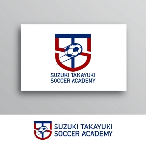 White-design (White-design)さんの元サッカー日本代表が運営するサッカースクールのブランドロゴへの提案