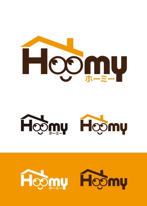 AD-Y (AD-Y)さんの不動産ポータルサイト運営会社「Hoomy」のロゴへの提案