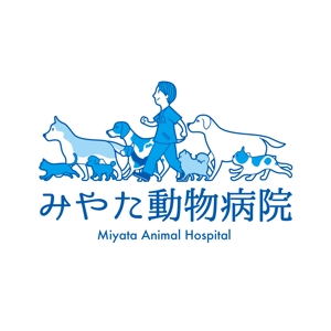 hirotomo (hirotomo66)さんのみやた動物病院のロゴへの提案