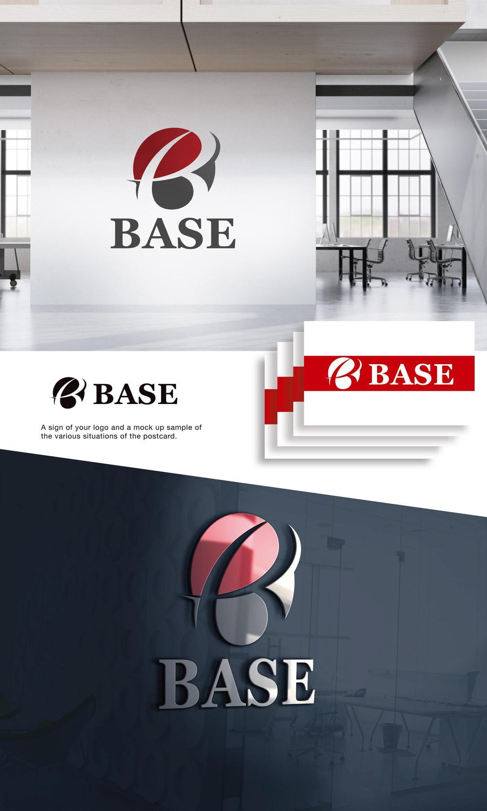 建設会社「株式会社BASE」のロゴ