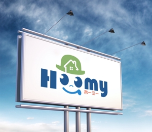 ark-media (ark-media)さんの不動産ポータルサイト運営会社「Hoomy」のロゴへの提案