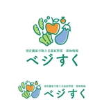 m_mtbooks (m_mtbooks)さんの農産物食育ブログ「ベジすく」のロゴへの提案