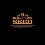 atomgra (atomgra)さんのオールメニュー500円のBar『One coin BAR&DINING SEED』のロゴへの提案