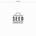 DeeDeeGraphics (DeeDeeGraphics)さんのオールメニュー500円のBar『One coin BAR&DINING SEED』のロゴへの提案