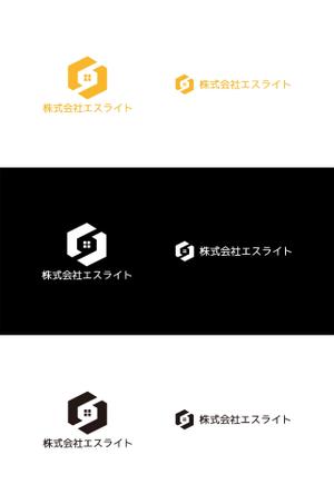 M+DESIGN WORKS (msyiea)さんの新設不動産賃貸会社「株式会社エスライト」のロゴへの提案