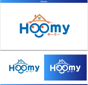 luxman0218 (luxman0218)さんの不動産ポータルサイト運営会社「Hoomy」のロゴへの提案