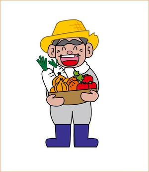 pippi・tarruto (taruto0319)さんの農産物食育ブログのゆるくてかわいい農家のおじさんキャラクターデザイン募集への提案