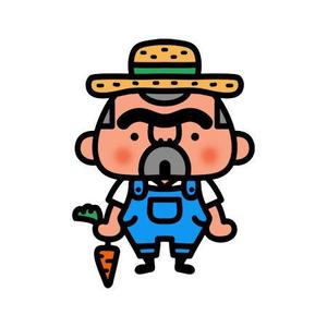 cham (chamda)さんの農産物食育ブログのゆるくてかわいい農家のおじさんキャラクターデザイン募集への提案