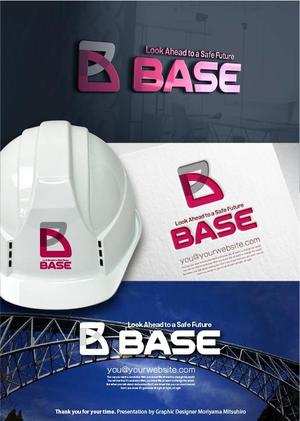 m_mhljm (m_mhljm)さんの建設会社「株式会社BASE」のロゴへの提案