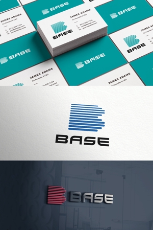 YOO GRAPH (fujiseyoo)さんの建設会社「株式会社BASE」のロゴへの提案