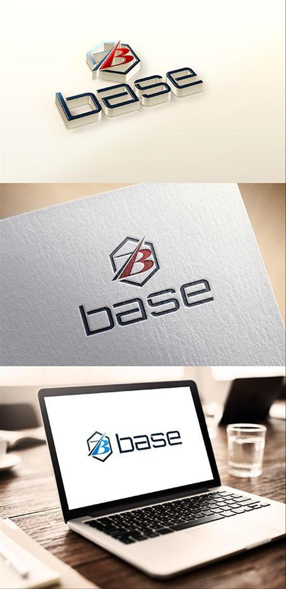 建設会社「株式会社BASE」のロゴ