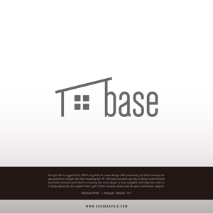ヒロユキヨエ (OhnishiGraphic)さんの建設会社「株式会社BASE」のロゴへの提案