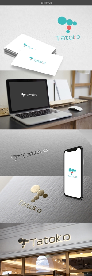 andy2525 (andy_design)さんの「株式会社Tatoko」の会社ロゴへの提案