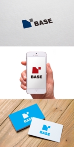 odo design (pekoodo)さんの建設会社「株式会社BASE」のロゴへの提案