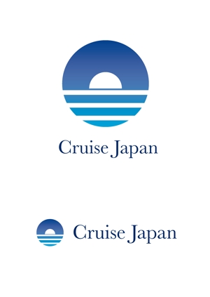 sakanouego (sakanouego)さんの「Cruise Japan　（クルーズ　ジャパン）」のロゴ作成への提案