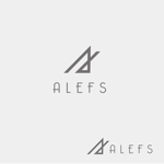 atomgra (atomgra)さんのレディースアパレル、コスメの販売会社「ALEFS」のロゴへの提案