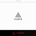 DeeDeeGraphics (DeeDeeGraphics)さんのレディースアパレル、コスメの販売会社「ALEFS」のロゴへの提案