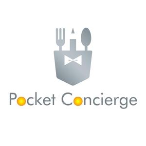 akko (akkoakko)さんの「Pocket Concierge」のロゴ作成への提案