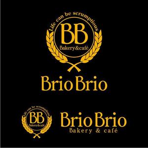 j-design (j-design)さんのカリフォルニアにオープン予定のカフェ「Brio Brio」のロゴへの提案