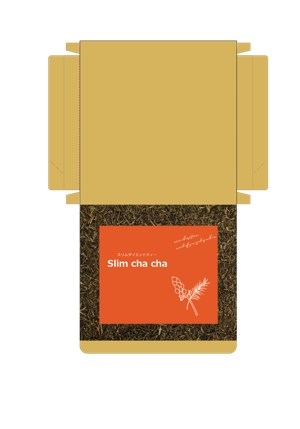 みさき (misaki_16)さんの【パッケージデザイン】スリムダイエットティーのパッケージデザインへの提案
