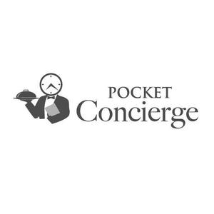 さんの「Pocket Concierge」のロゴ作成への提案